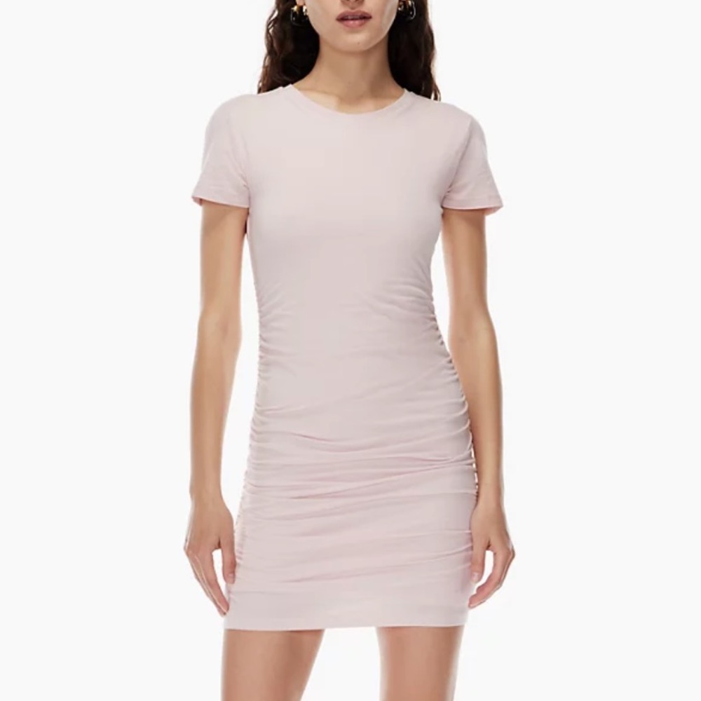 Aritzia Babaton Covet Dress Matte Pearl Size XS NWT